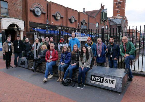 Walking tourists in Birmingham city centre ‘rock up’ to Ozzy and Co