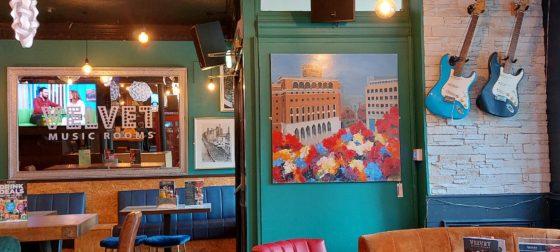Colourful scenes of Westside feature in new art exhibition at Velvet