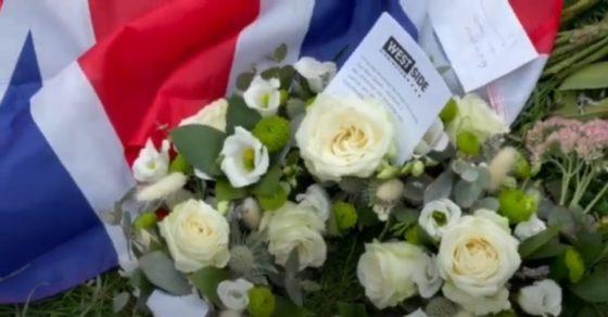 Floral tribute to Queen laid in London’s Green Park on behalf of all Westside BID businesses