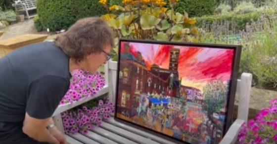 Tony Iommi receives unique picture of Black Sabbath bench … and now you can own one too!