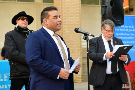 City MP recalls ancestor’s war service at Westside’s Remembrance ceremony
