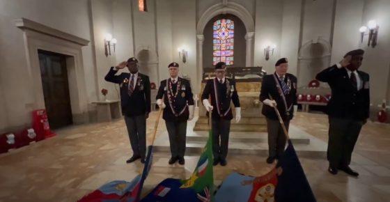 VIDEO: Veterans join with military students in moving recital ahead of Remembrance Sunday