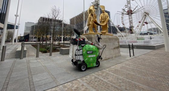 Westside BID invests £20k in super clean green machine to keep pavements spotless