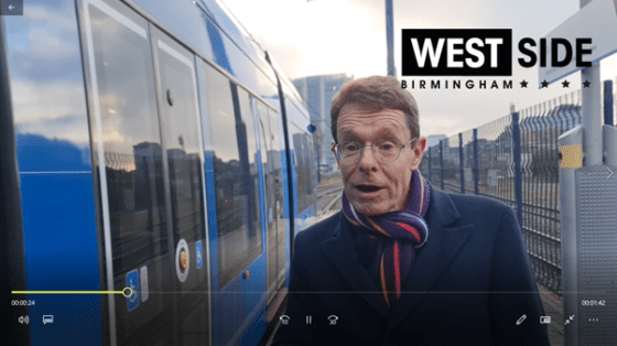 VIDEO: how Westside tram extension can help event visitors evade traffic queues