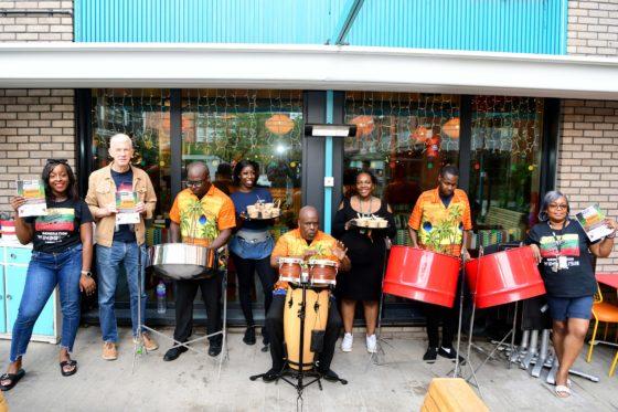 VIDEO: steel drums celebrate National Windrush Day on Westside
