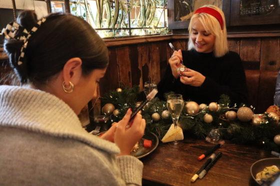 Make your own Christmas wreaths and festive baubles at The Canal House