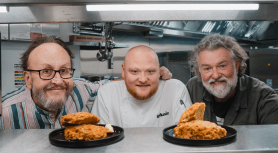 Symphony Hall chef cooks up TV special with Hairy Bikers