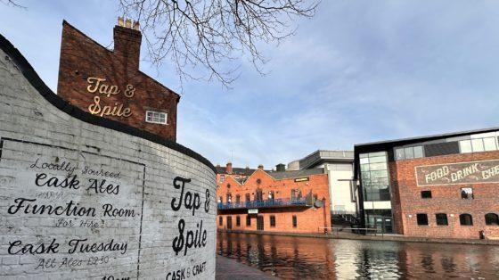 Breakfast review: eating at listed canalside pub that feels like a narrowboat