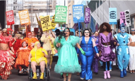 Be part of Birmingham Pride 2024 parade which starts on Westside