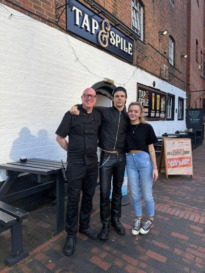 Yungblud Spotted in Westside: Surprise Tap and Spile Visit and Black Sabbath Bench Moment Ahead of Arena Show.