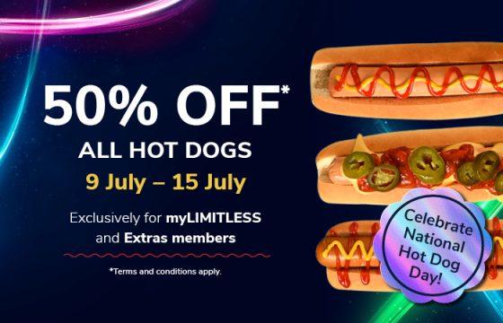 ODEON Celebrates National Hot Dog Day with Half-Price Hot Dogs for Members