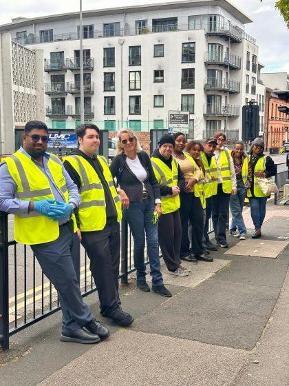 Westside BID brings businesses together for another successful litter pick.